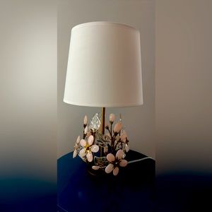 Pottery barn kids grace flower lamp